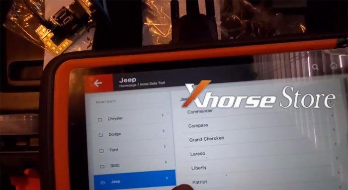 Xhorse key tool plus test skim 95080 pin read on jeep