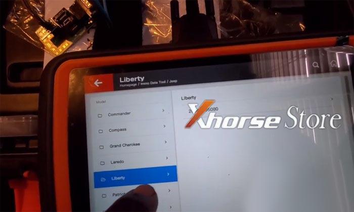 Xhorse key tool plus test skim 95080 pin read on jeep