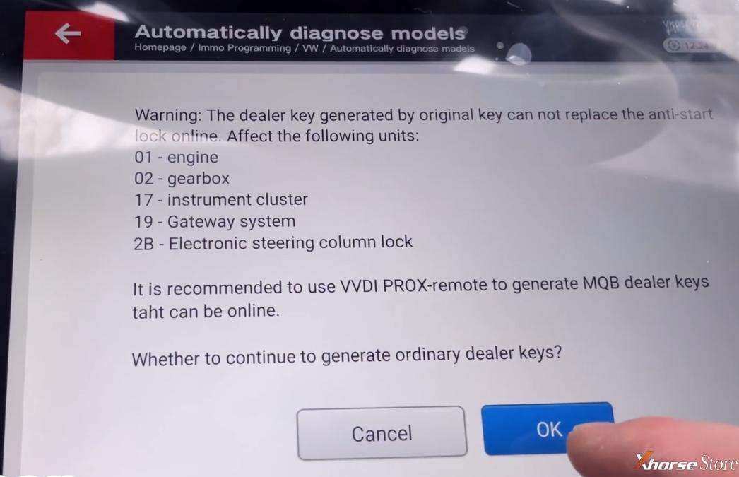 VW Tiguan add new key -VVDI Key Tool Plus