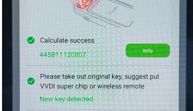 XhorseKey Tool Max Write failed: NOT support this chip