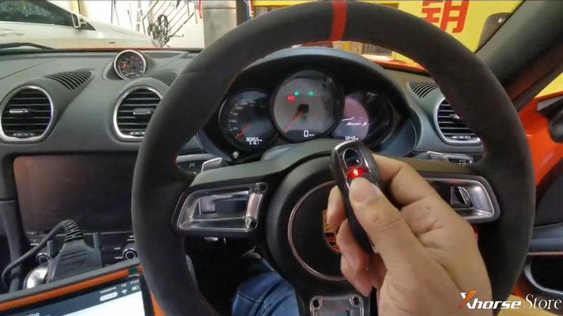 Xhorse Key Tool Plus Adds Porsche 718 Boxster Key