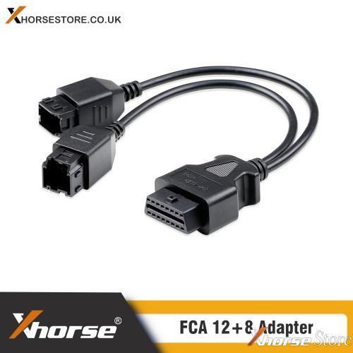 Xhorse Chrysler Jeep Dodge FCA 12+8 Cable for Key Tool Plus
