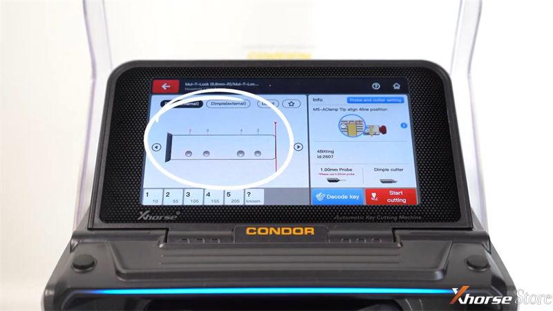 Condor XC-Mini Plus II Copy Mul-T-Lock Dimple Household Key Guide