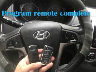 Xhorse VVDI Key Tool Plus adds remote key for Hyundai I20