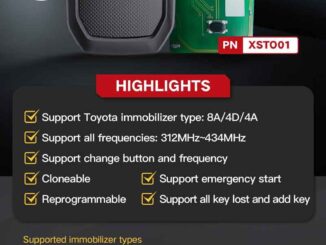 Xhorse Toyota XM38 Smart Key