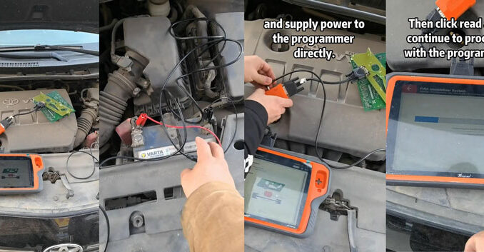 xhorse-vvdi-tools-godiag-gt105-work-outside-power-supply (1) Work Outside with Xhorse VVDITools without Power Supply