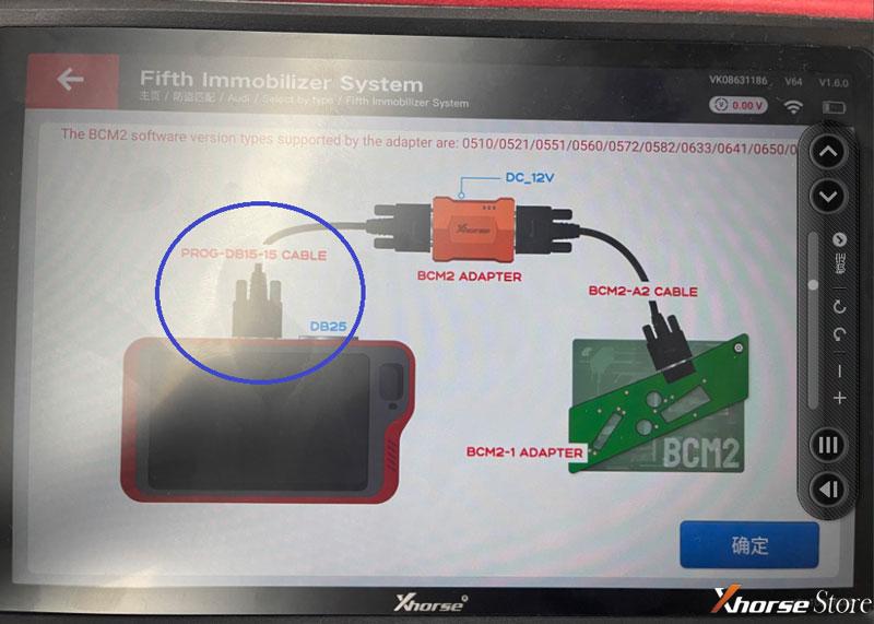 Solved VVDI Key Tool Plus + BCM2 Adapter Connect Line Error