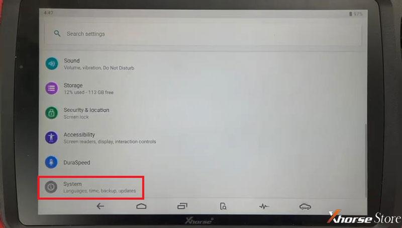 Xhorse VVDI Key Tool Plus Pad error No get device language list