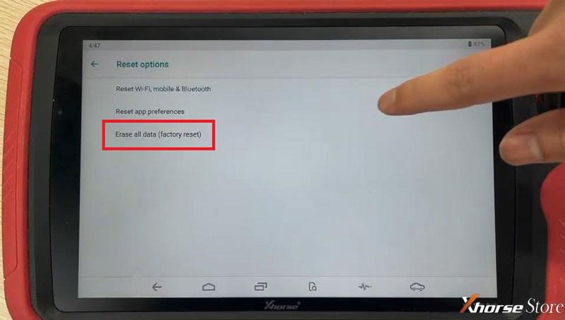 Xhorse VVDI Key Tool Plus Pad error No get device language list