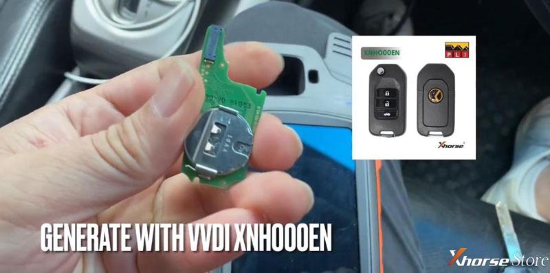 Xhorse VVDI Key Tool Max PRO Adds 2011 Honda Civic FD Key