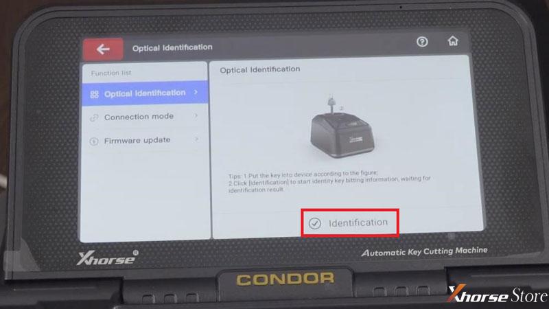 Xhorse Key Reader and Condor Mini Plus II Cut Audi A6 HU66