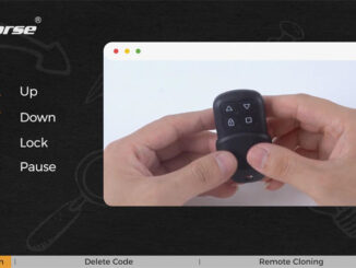 Xhorse Garage Key Delete Code and Remote Cloning Instruction