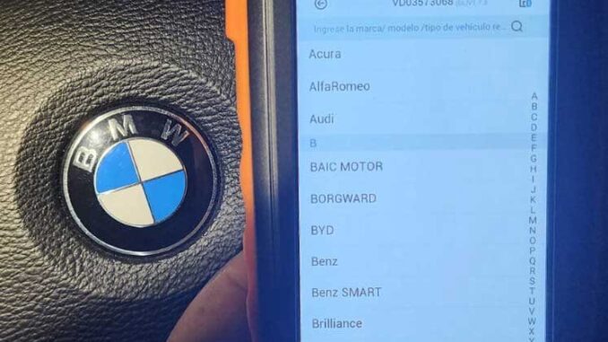 Xhorse VVDI Key Tool Max Read BMW X3 2014 VIN