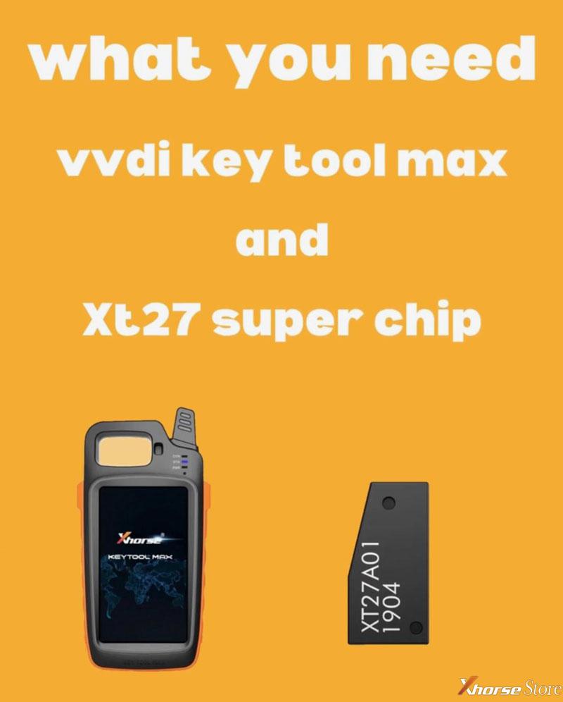 Xhorse VVDI Key Tool Max Generate BMW 7935 Transponder