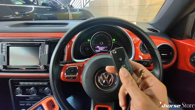 Xhorse VVDI Key Tool Plus Adds 2018 VW Beetle MQB48 Key Success