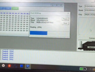 Xhorse VVDI PROG Reads VW MQB D70F35xx on Bench