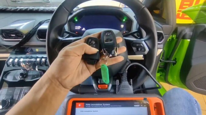 Xhorse VVDI Key Tool Plus Adds 2015 Lamborghini Huracan Key