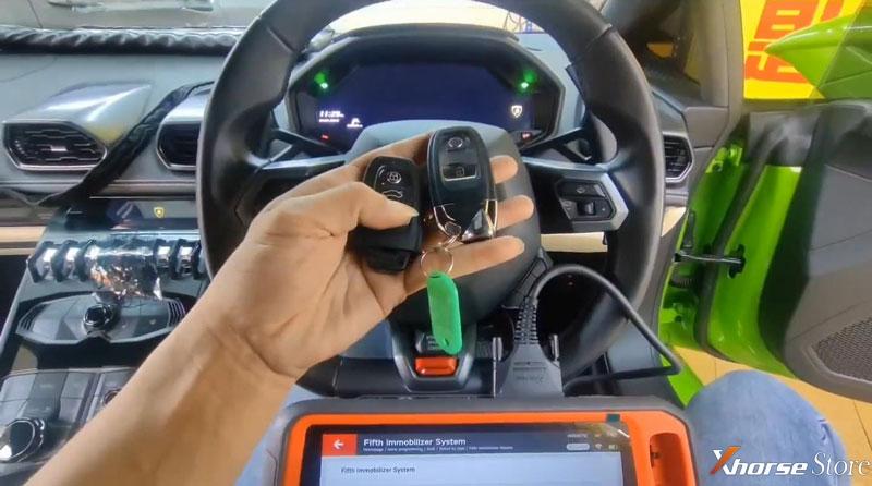 Xhorse VVDI Key Tool Plus Adds 2015 Lamborghini Huracan Key